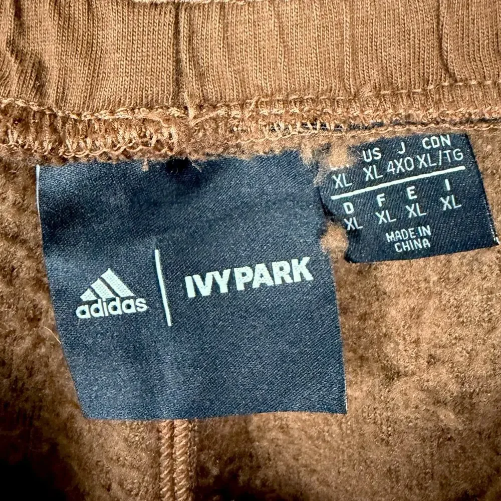 IVY PARK Adidas Teddy Sherpa Fleece Drawstring Utility Shorts XL Streetwear